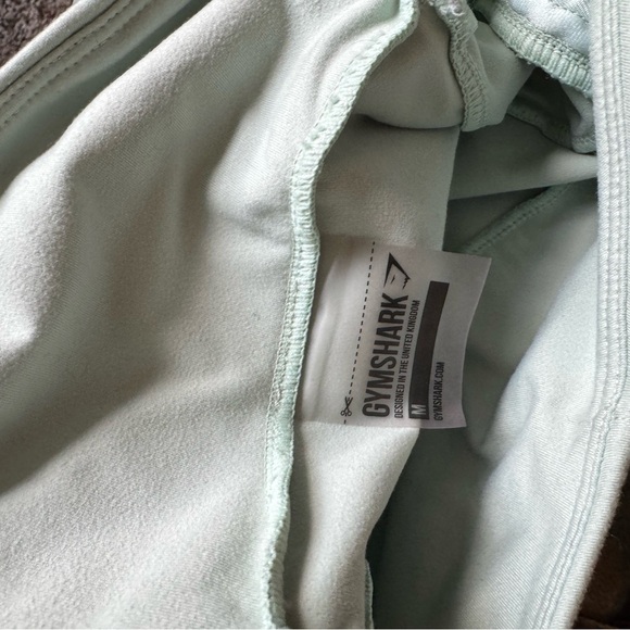 GYMSHARK light mint green leggings size medium like new condition - Picture 8 of 8